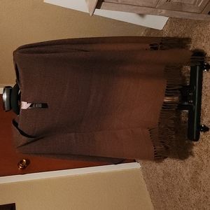 Chicos Fringe Ruana Wrap